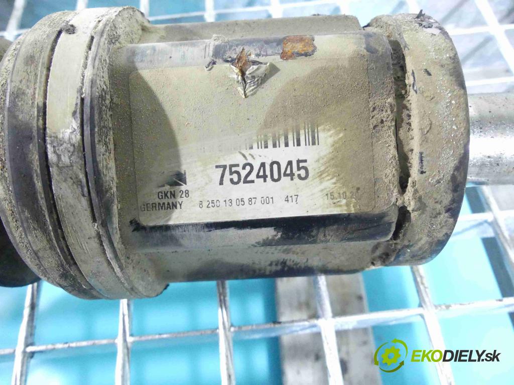 Bmw X3 E83 2003-2010 2.0d 150 HP manual 110 kW 1995 cm3 5- poloos ľavé 7524045 (Poloosy)