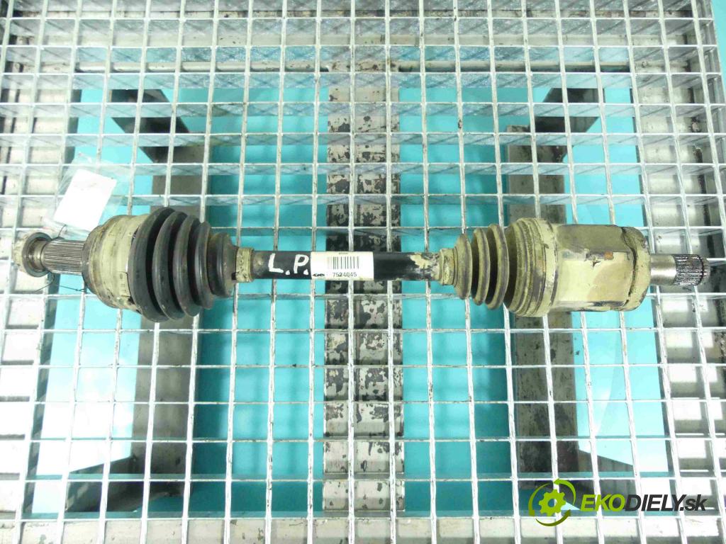 Bmw X3 E83 2003-2010 2.0d 150 HP manual 110 kW 1995 cm3 5- poloos ľavé 7524045 (Poloosy)