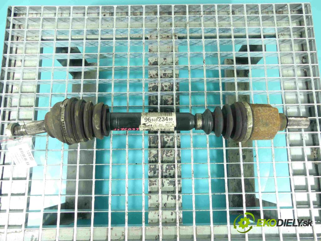 Citroen C5 II 2008-2017 1.6 THP 156 HP automatic 115 kW 1598 cm3 5- poloos ľavé 9686923480 (Poloosy)