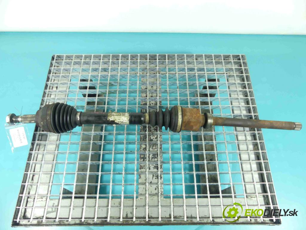 Citroen C5 II 2008-2017 1.6 THP 156 HP automatic 115 kW 1598 cm3 5- poloos pravé 96869236 (Poloosy)