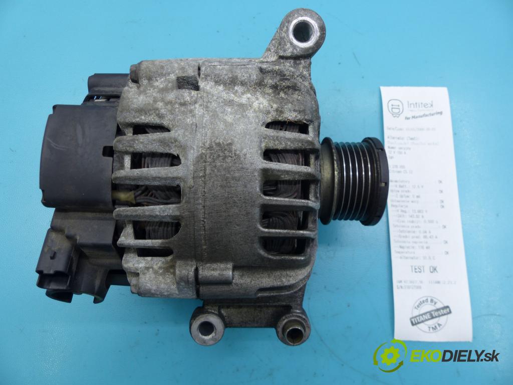 Citroen C5 II 2008-2017 1.6 THP 156 hp automatic 115 kW 1598 cm3 5- Alternator 96669980 (Alternátory)