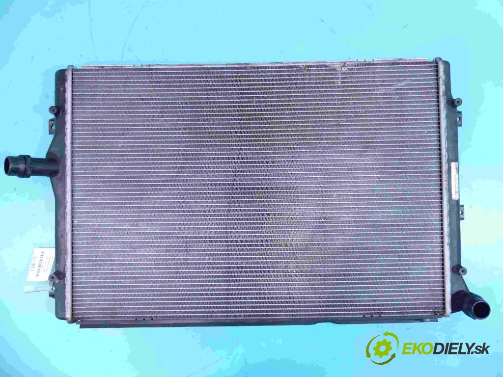 Vw Golf VI 2008-2013 2.0 tdi 140 HP manual 103 kW 1968 cm3 5- chladič voda: 1K0121251DM (Chladiče vody)