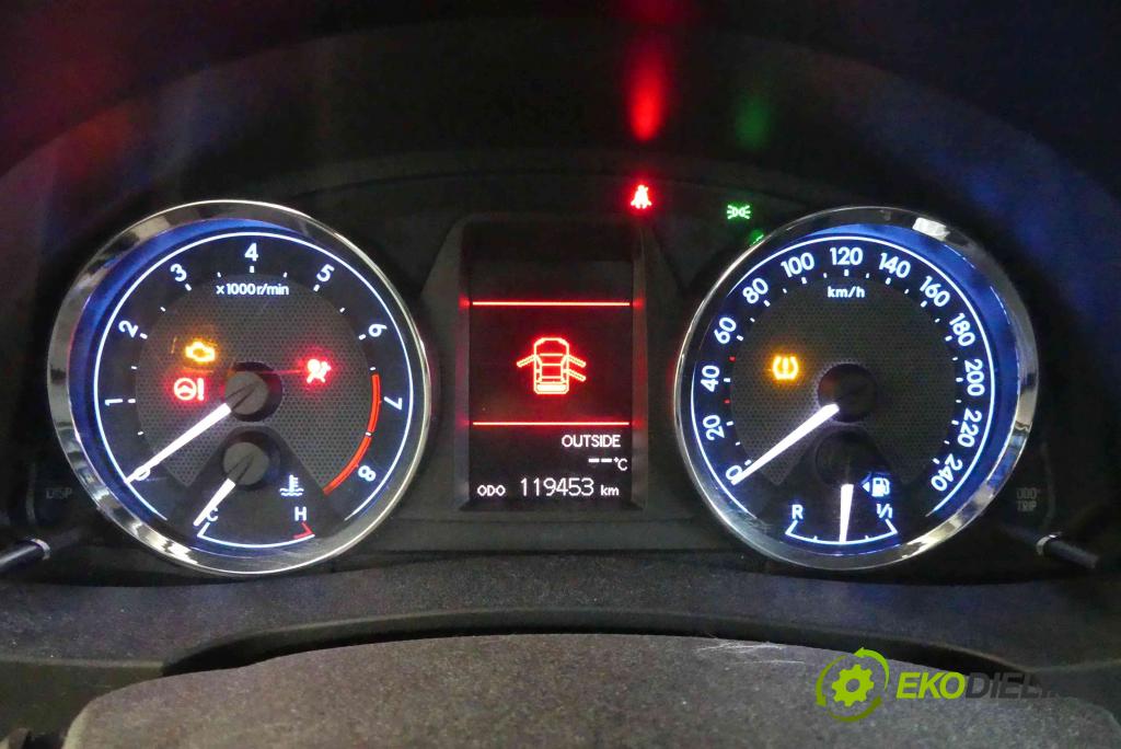 Toyota Corolla E16/E18  2013-2019 1.6 16v 132  HP manual 97 kW 1598 cm3 4- prístrojovka/ budíky 83800-F2271 (Prístrojové dosky, displeje)