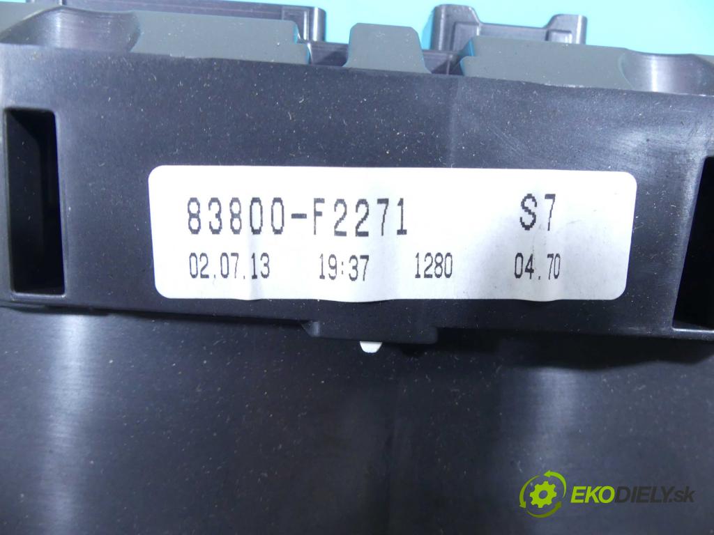 Toyota Corolla E16/E18  2013-2019 1.6 16v 132  HP manual 97 kW 1598 cm3 4- prístrojovka/ budíky 83800-F2271 (Prístrojové dosky, displeje)