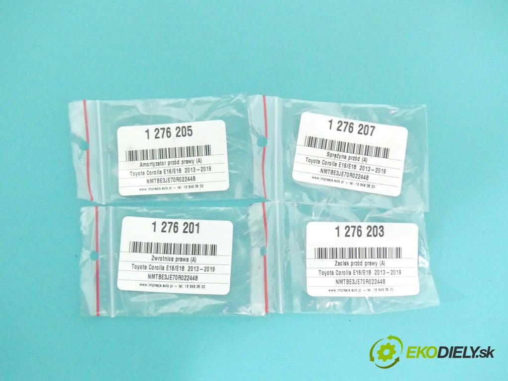 Toyota Corolla E16/E18  2013-2019 1.6 16v 132  HP manual 97 kW 1598 cm3 4- náboj pravé  (Náboje)