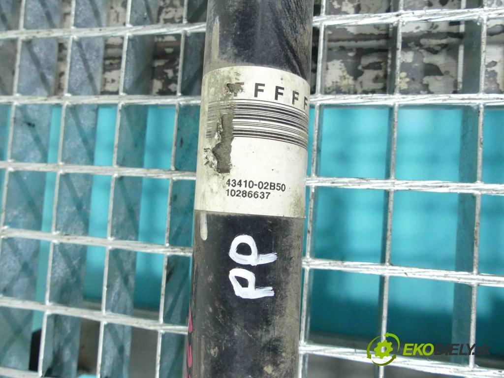 Toyota Corolla E16/E18  2013-2019 1.6 16v 132  HP manual 97 kW 1598 cm3 4- poloos pravé 43410-02B50 (Poloosy)