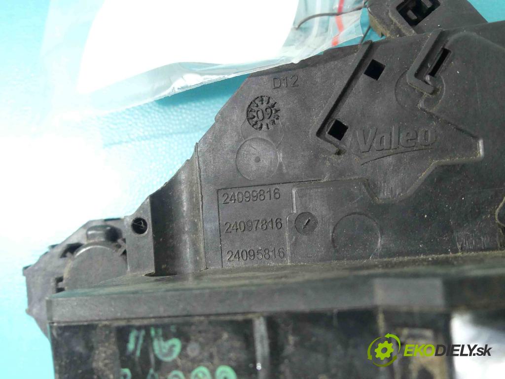 Citroen C4 Picasso I 2006-2013 1.6 hdi 109 hp automatic 80 kW 1560 cm3 5- zámek přední pravý 24099816
