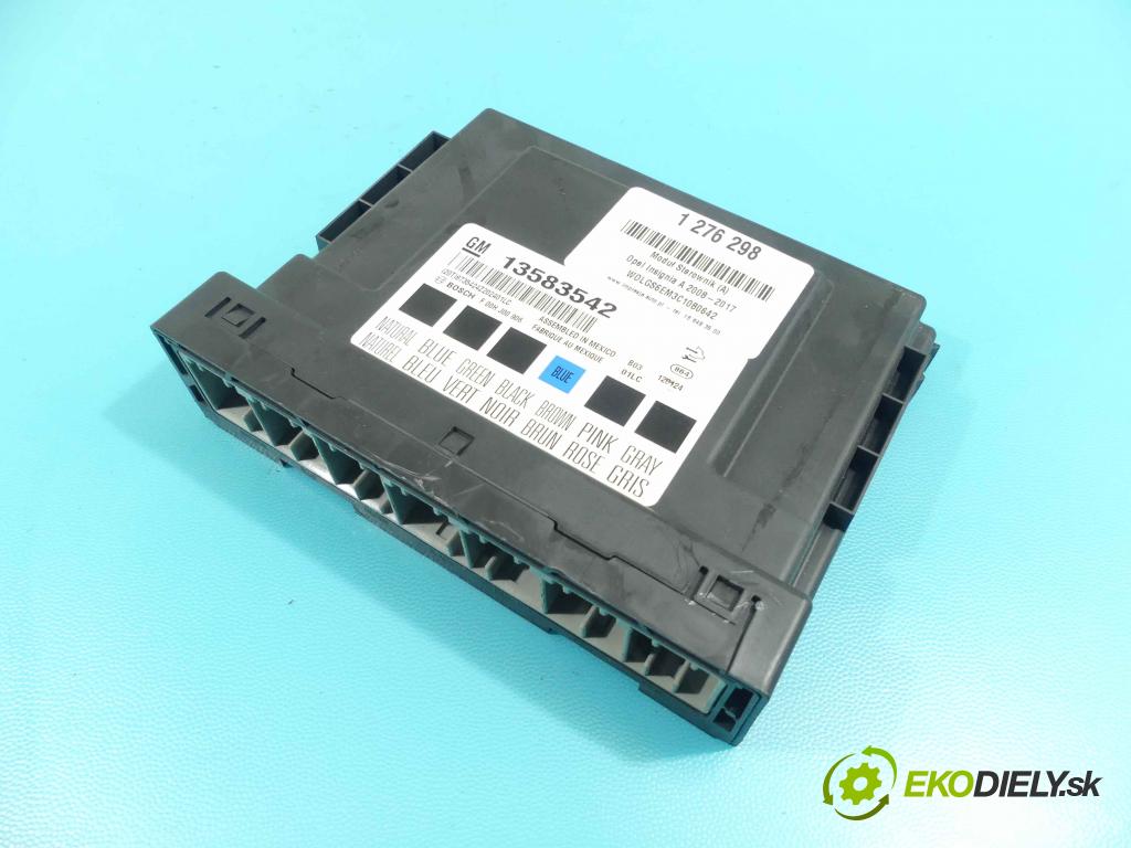 Opel Insignia A 2008-2017 2.0 cdti 160 HP manual 118 kW 1956 cm3 5- modul riadiaca jednotka 13583542 (Ostatné)