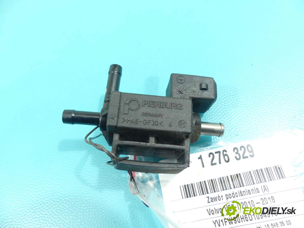 Volvo V60 I 2010-2018 3.0 T6 329KM automatic 242 kW 2953 cm3 5- ventil podtlaku 7G9N-12A627-BC (Ventily)