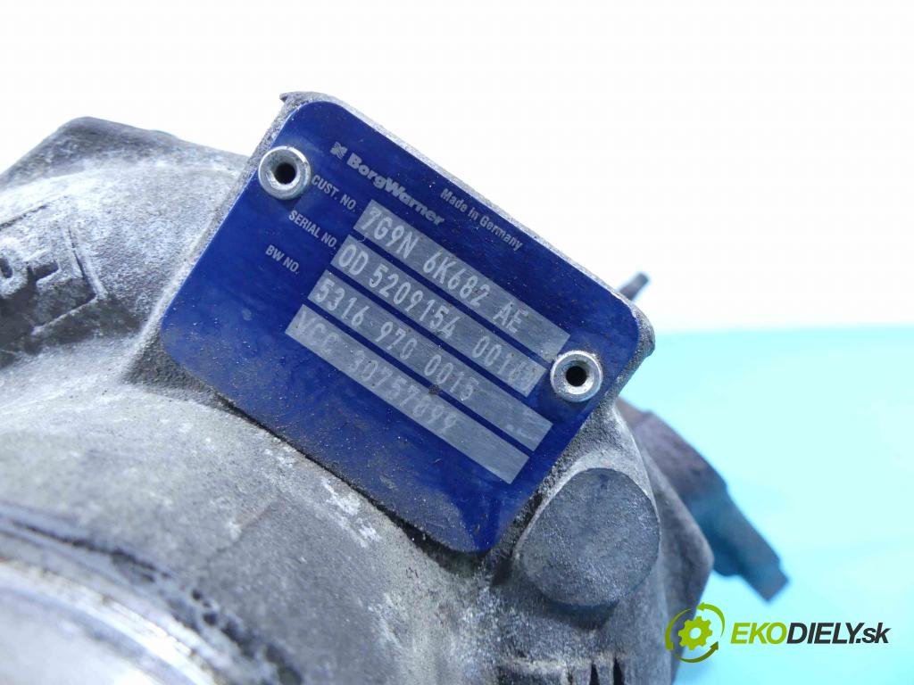 Volvo V60 I 2010-2018 3.0 T6 329KM automatic 242 kW 2953 cm3 5- turbodúchadlo, turbo 53169700015 (Turbodúchadlá (kompletné))