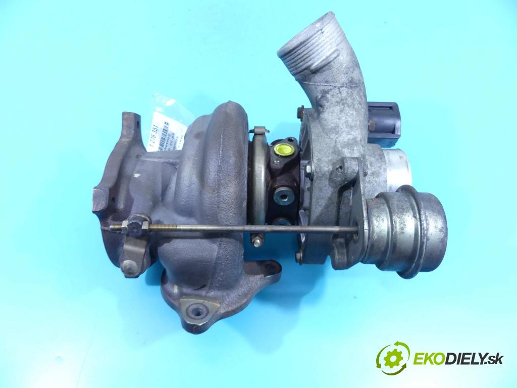 Volvo V60 I 2010-2018 3.0 T6 329KM automatic 242 kW 2953 cm3 5- turbodúchadlo, turbo 53169700015 (Turbodúchadlá (kompletné))