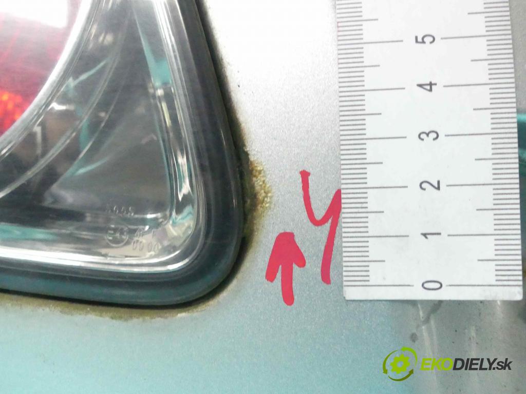 Mazda 6 I GG 2002-2007 1.8 16v 120 hp manual 88 kW 1798 cm3 4- zadní kufrové dveře  (Zadní kapoty)