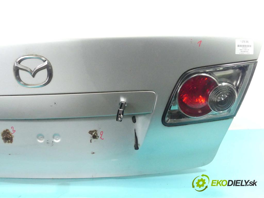Mazda 6 I GG 2002-2007 1.8 16v 120 hp manual 88 kW 1798 cm3 4- zadní kufrové dveře  (Zadní kapoty)