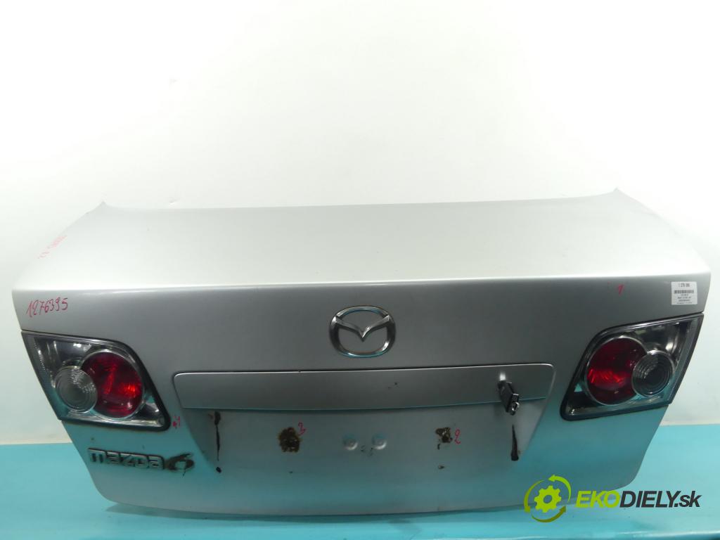 Mazda 6 I GG 2002-2007 1.8 16v 120 hp manual 88 kW 1798 cm3 4- zadní kufrové dveře  (Zadní kapoty)