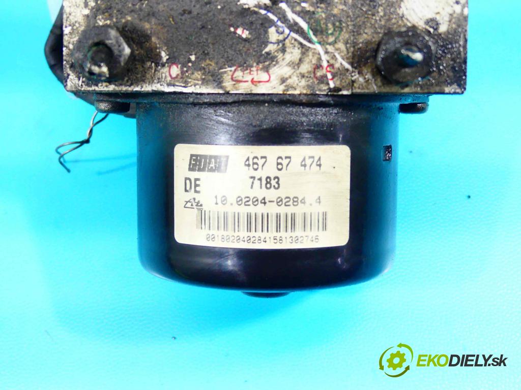 Fiat Doblo I 2001-2010 1.9d 63 HP manual 46 kW 1910 cm3 5- čerpadlo abs 46767474 (Pumpy ABS)