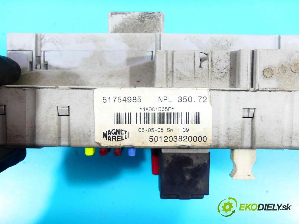 Fiat Idea 1,3.0 jtd 69KM manual 51 kW 1248 cm3 5- modul riadiaca jednotka 51732917 (Ostatné)