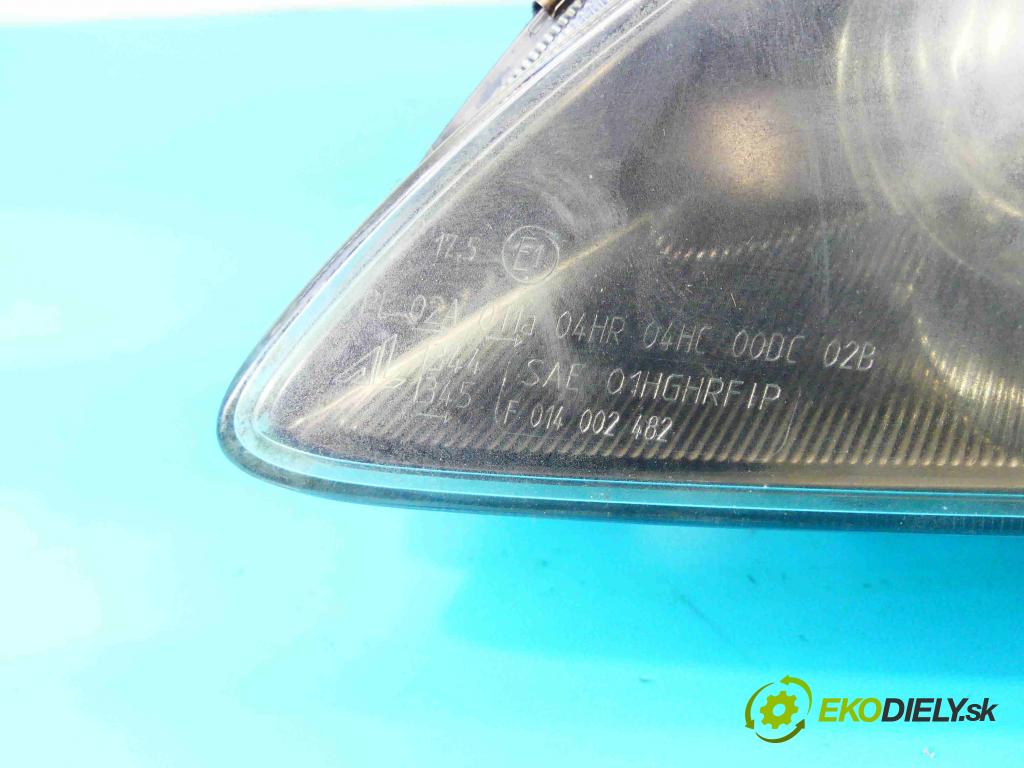Mazda 6 I GG 2002-2007 1.8 16v 120 HP manual 88 kW 1798 cm3 4- Reflektor: ľavý F014003902L (Ostatné)