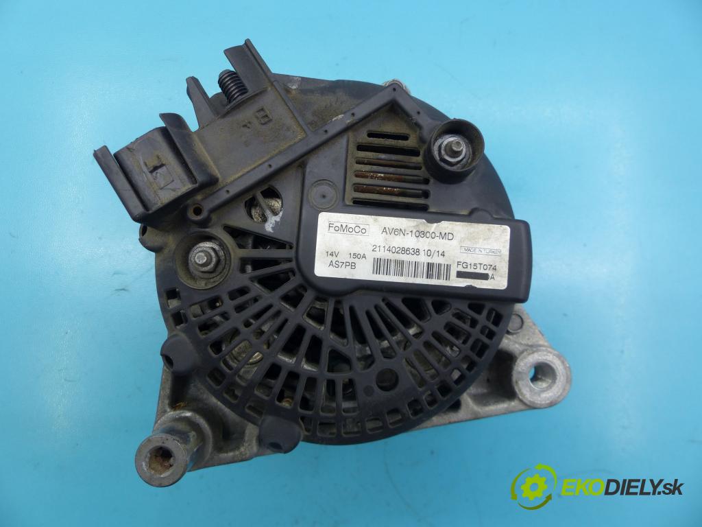 Ford Focus Mk3 2010-2018 2.0 tdci 116 hp automatic 85 kW 1997 cm3 5- Alternator 21402863810 (Alternátory)
