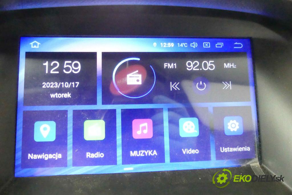 Ford Focus Mk3 2010-2018 2.0 tdci 116 HP automatic 85 kW 1997 cm3 5- Zobrazit: PX5 (Prístrojové dosky, displeje)