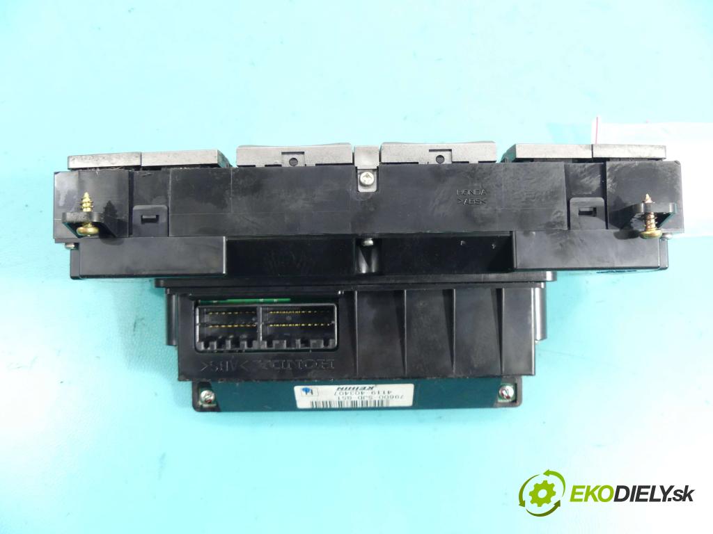 Honda Fr-v 2.0 16v 150 HP manual 110 kW 1998 cm3 5- panel kúrenia 79600-SJD-G51
