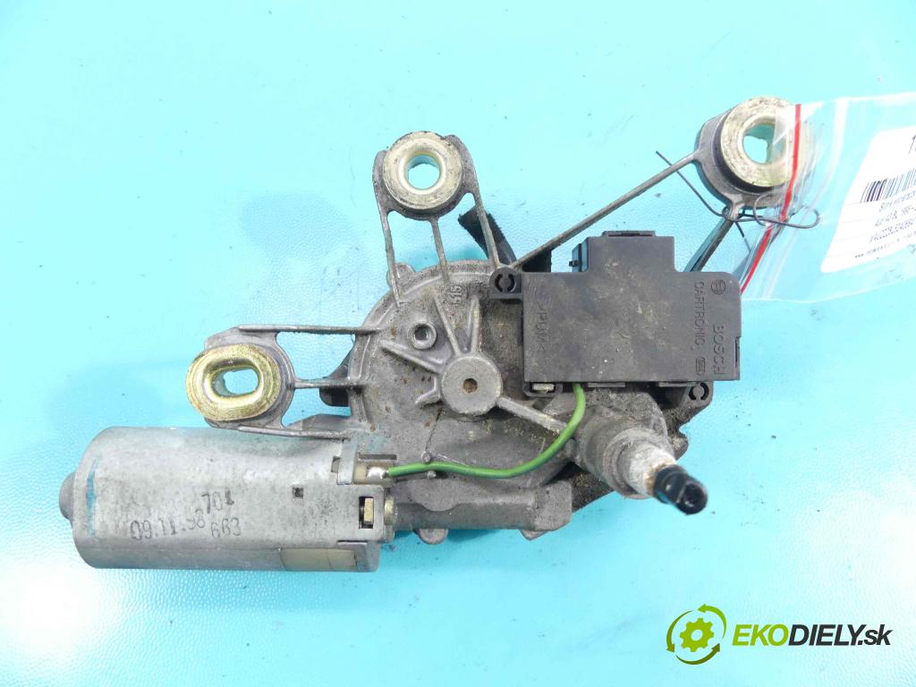 Audi A3 8L 1996-2003 1.9 tdi 101 HP manual 74 kW 1899 cm3 3- motor stieračov zadné 1J6955711B