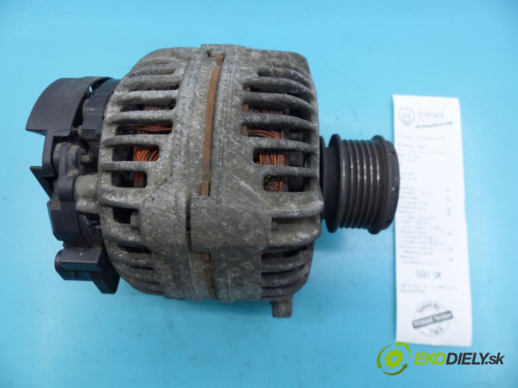 Audi A3 8L 1996-2003 1.9 tdi 101 hp manual 74 kW 1899 cm3 3- Alternator 0124515010 (Alternátory)
