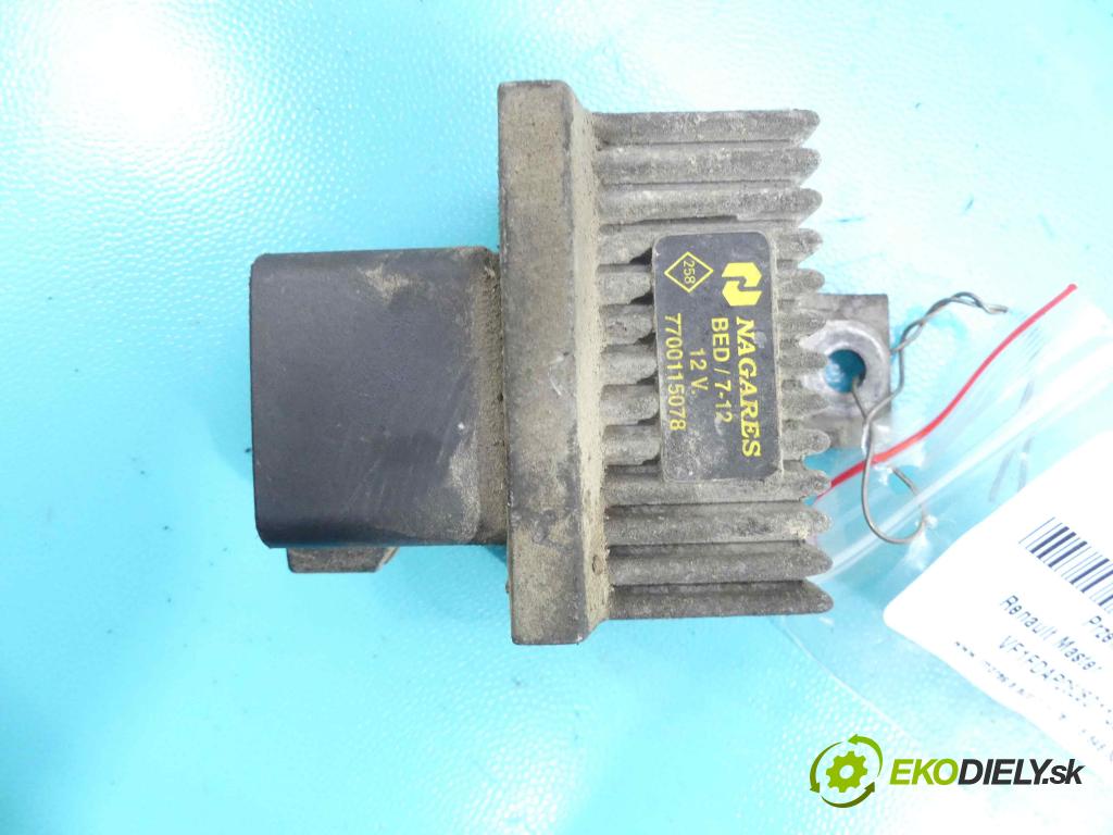 Renault Master II 1998-2010 1.9 dci 80 HP manual 59 kW 1870 cm3 5- Relé: 7700115078 (Relé)