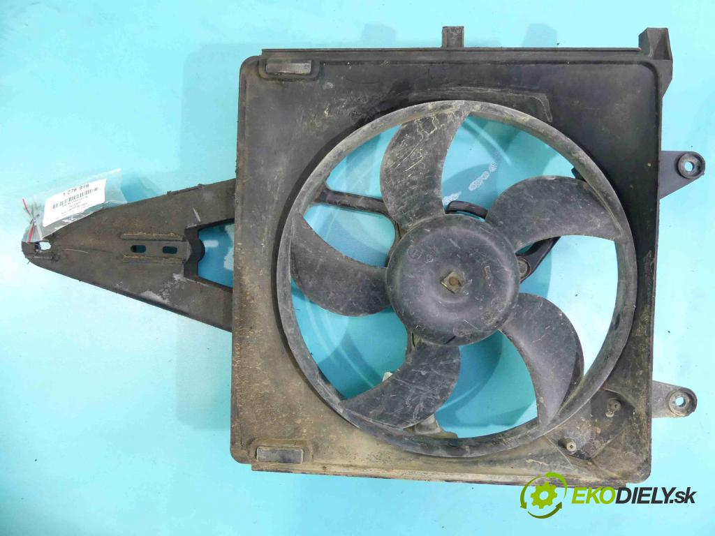 Fiat Siena 1.6 16v 101 HP manual 74 kW 1581 cm3 4- Ventilátor chladiča 1ME003A/EM100