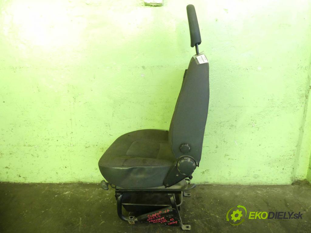 Citroen Jumper I 1994-2006 2.8 hdi 128 HP manual 94 kW 2800 cm3 5- Sedačka ľavý  (Sedačky, sedadlá)