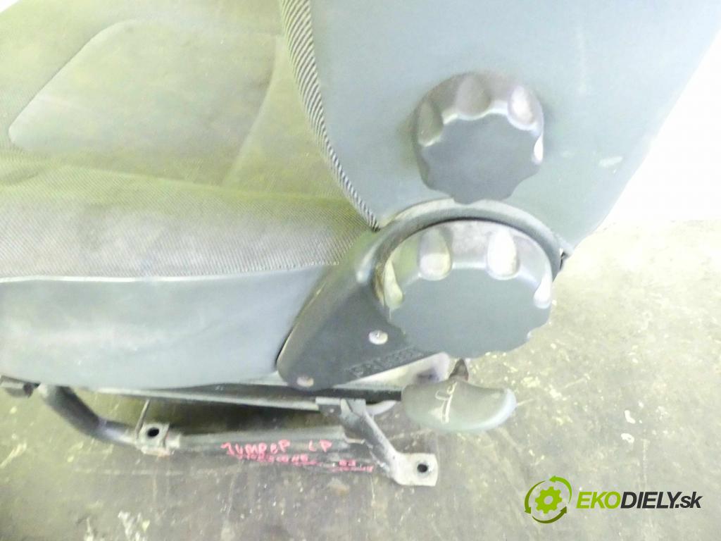 Citroen Jumper I 1994-2006 2.8 hdi 128 HP manual 94 kW 2800 cm3 5- Sedačka ľavý  (Sedačky, sedadlá)