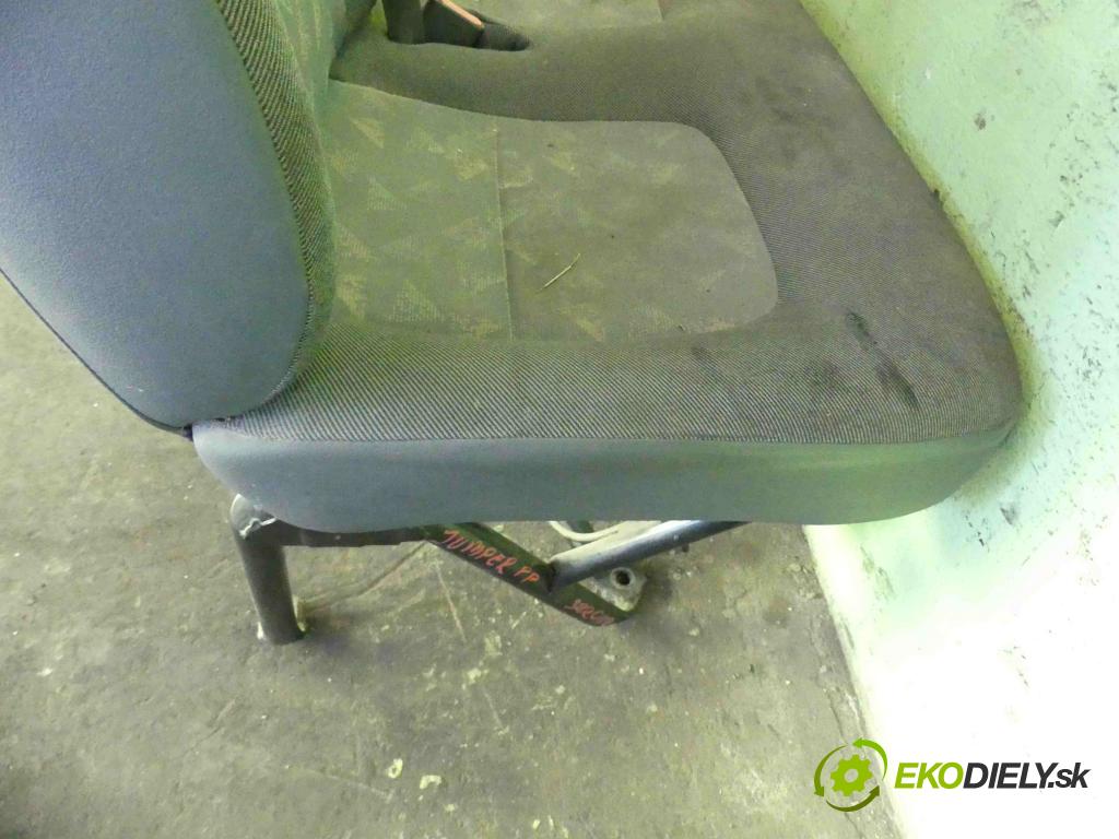 Citroen Jumper I 1994-2006 2.8 hdi 128 HP manual 94 kW 2800 cm3 5- Sedačka pravý  (Sedačky, sedadlá)