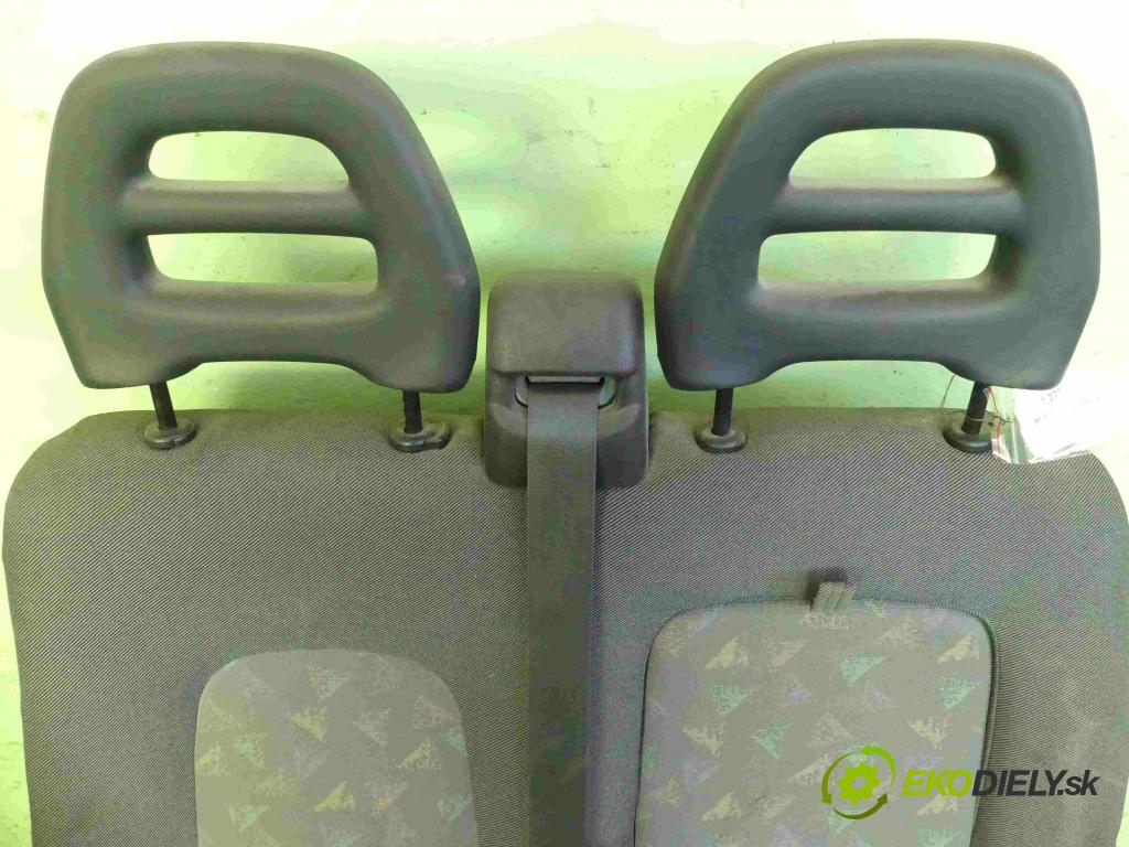 Citroen Jumper I 1994-2006 2.8 hdi 128 HP manual 94 kW 2800 cm3 5- Sedačka pravý  (Sedačky, sedadlá)