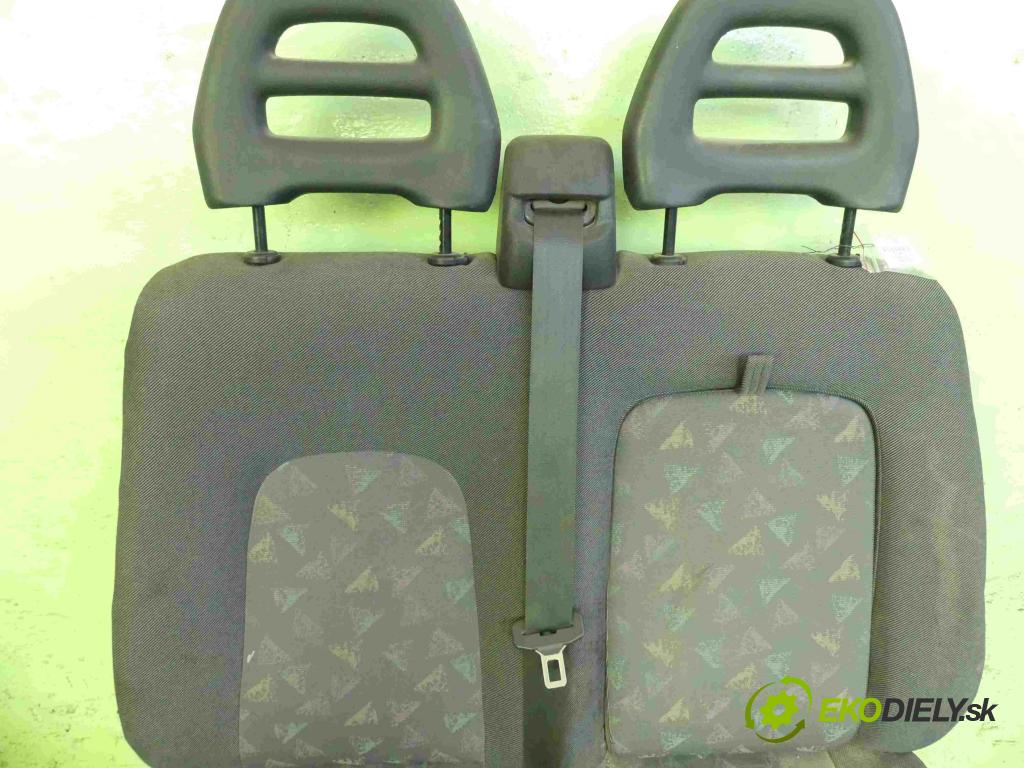Citroen Jumper I 1994-2006 2.8 hdi 128 HP manual 94 kW 2800 cm3 5- Sedačka pravý  (Sedačky, sedadlá)