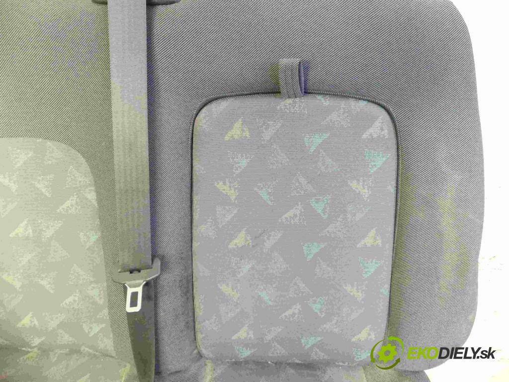 Citroen Jumper I 1994-2006 2.8 hdi 128 HP manual 94 kW 2800 cm3 5- Sedačka pravý  (Sedačky, sedadlá)