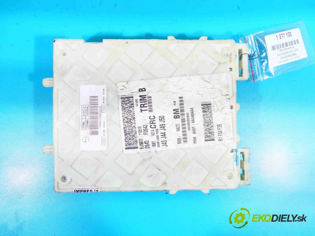 Ford Focus Mk3 2010-2018 1.6 tdci 95 HP manual 70 kW 1560 cm3 5- modul riadiaca jednotka BV6N-14A073-BM (Ostatné)