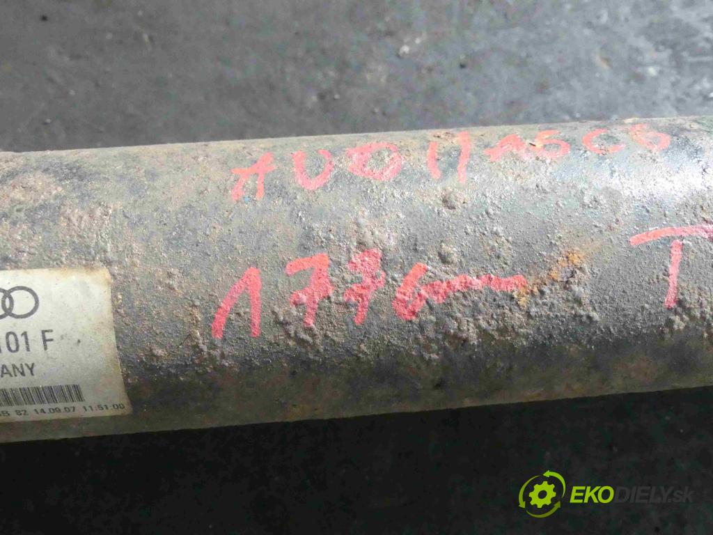 Audi A6 C6 2004-2011 3.0 tdi 232KM automatic 171 kW 2967 cm3 4- Hřídel: 4F0521101F (Kardaňové hriadele)