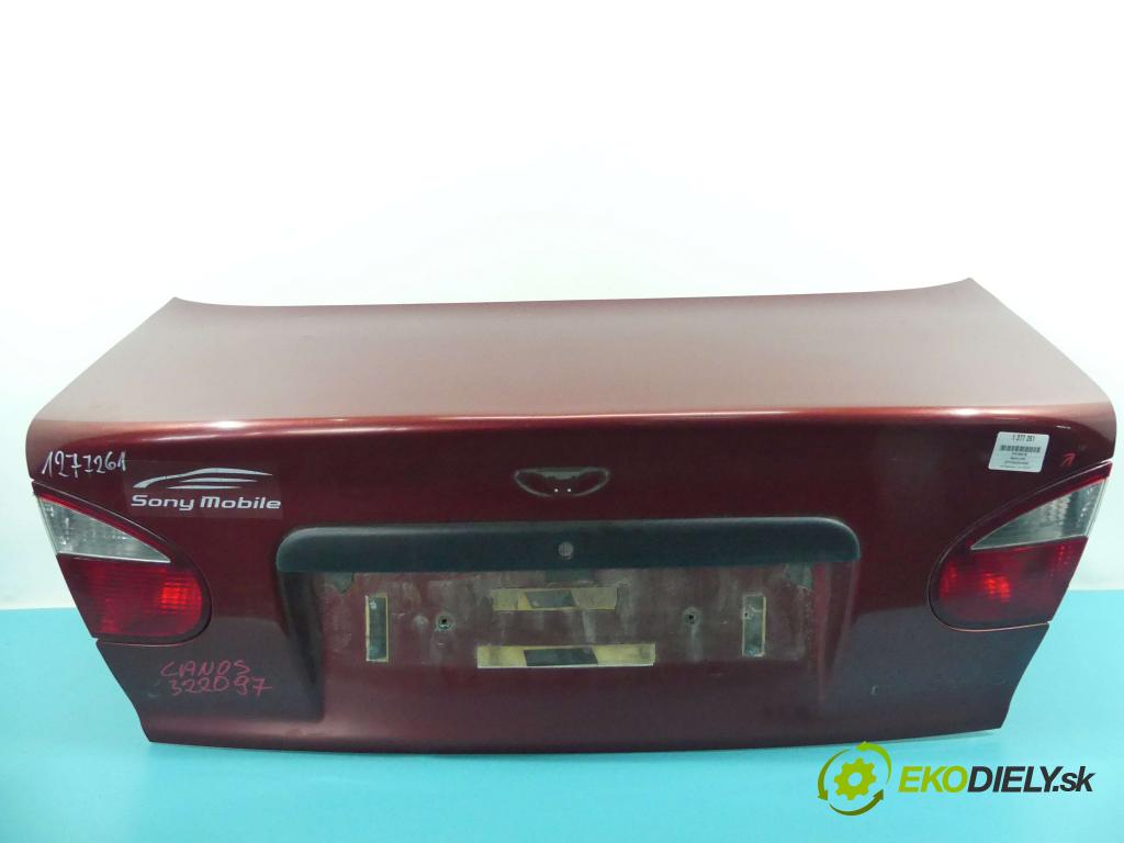 Daewoo Lanos 1.5 16v 99 hp manual 73 kW 1498 cm3 4- zadní kufrové dveře  (Zadní kapoty)