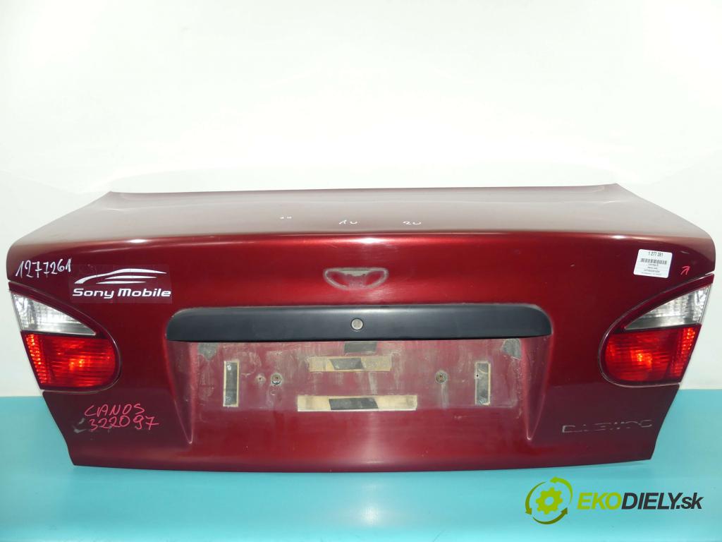 Daewoo Lanos 1.5 16v 99 hp manual 73 kW 1498 cm3 4- zadní kufrové dveře  (Zadní kapoty)