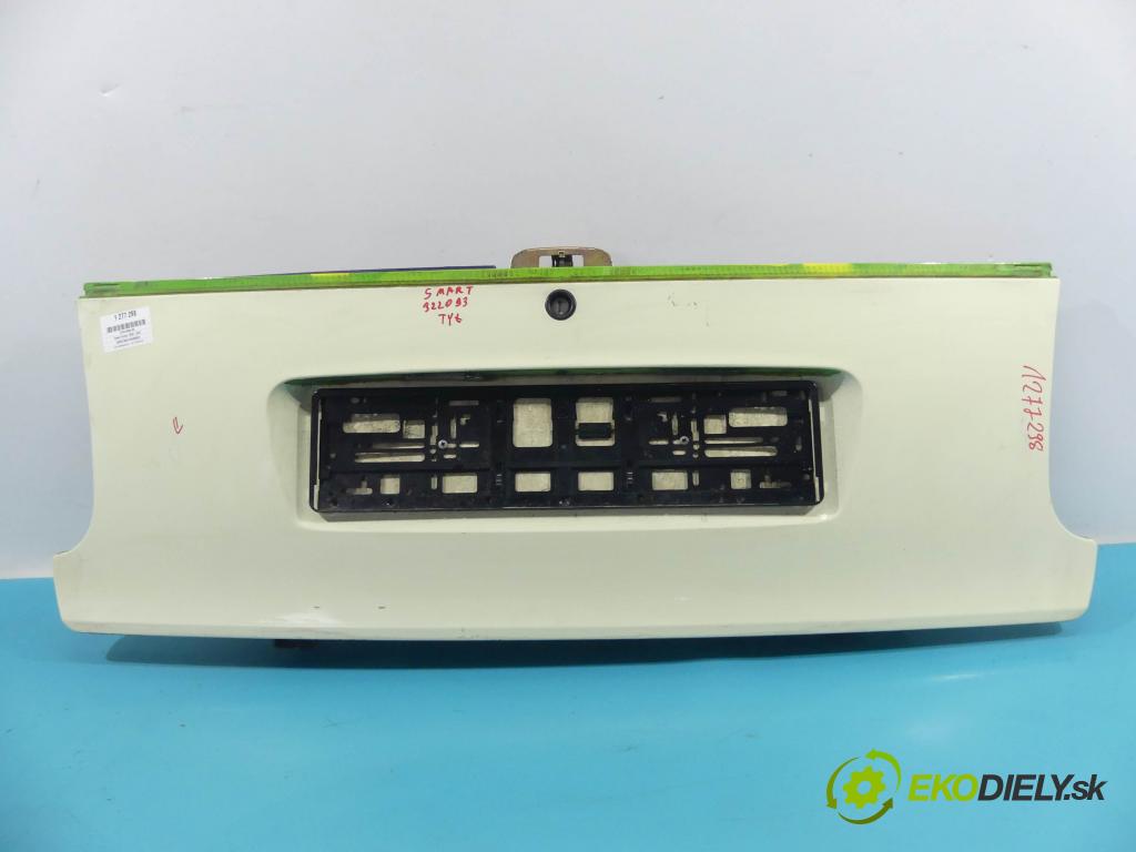 Smart Fortwo 1998-2007 0.6 54 hp automatic 40 kW 599 cm3 3- zadní kufrové dveře  (Zadní kapoty)