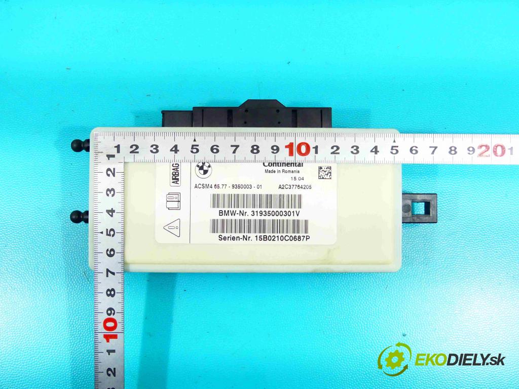 Bmw 5 F10 2010-2017 2.0d 190 HP automatic 140 kW 1995 cm3 4- modul riadiaca jednotka 9350003 (Ostatné)