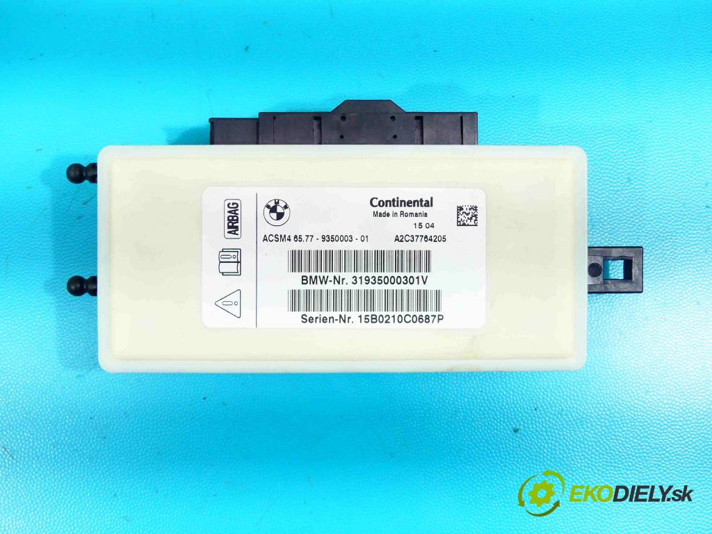 Bmw 5 F10 2010-2017 2.0d 190 HP automatic 140 kW 1995 cm3 4- modul riadiaca jednotka 9350003 (Ostatné)