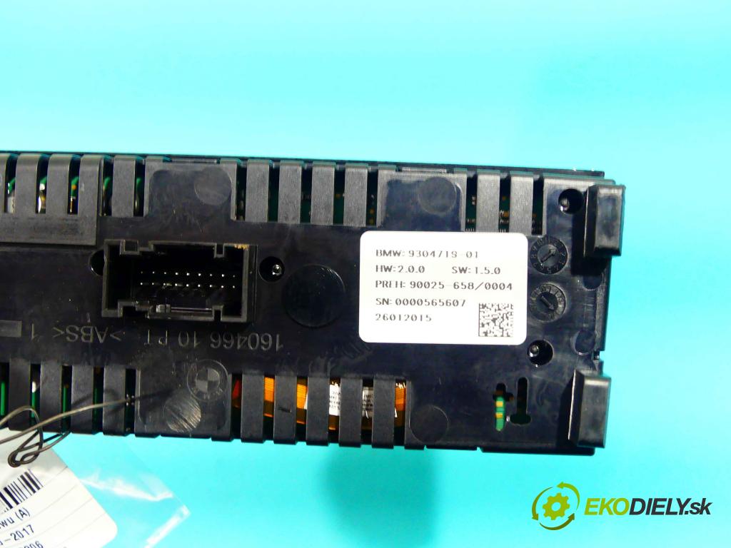 Bmw 5 F10 2010-2017 2.0d 190 HP automatic 140 kW 1995 cm3 4- panel kúrenia 9304719