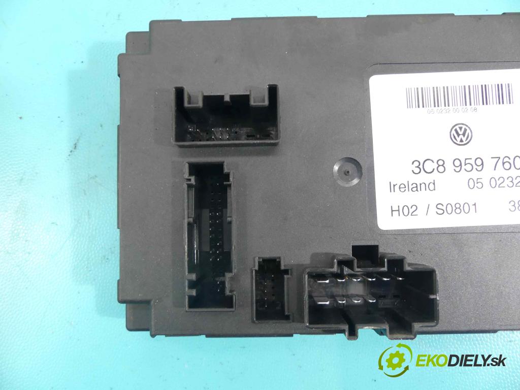 Skoda Superb II 2008-2015 2.0 tdi (CFFB): 140 HP automatic 103 kW 1968 cm3 4- modul riadiaca jednotka 3C8959760 (Ostatné)