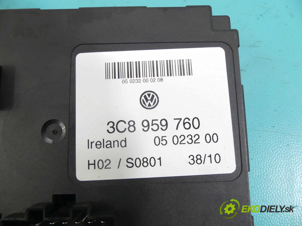 Skoda Superb II 2008-2015 2.0 tdi (CFFB): 140 HP automatic 103 kW 1968 cm3 4- modul riadiaca jednotka 3C8959760 (Ostatné)