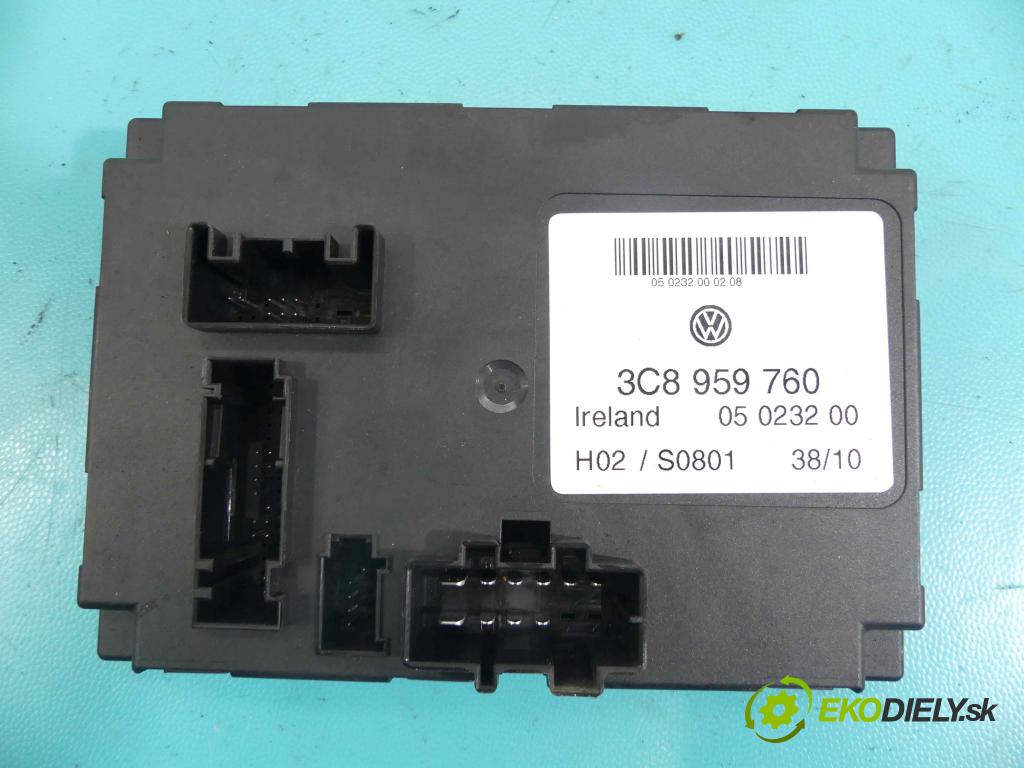 Skoda Superb II 2008-2015 2.0 tdi (CFFB): 140 HP automatic 103 kW 1968 cm3 4- modul riadiaca jednotka 3C8959760 (Ostatné)