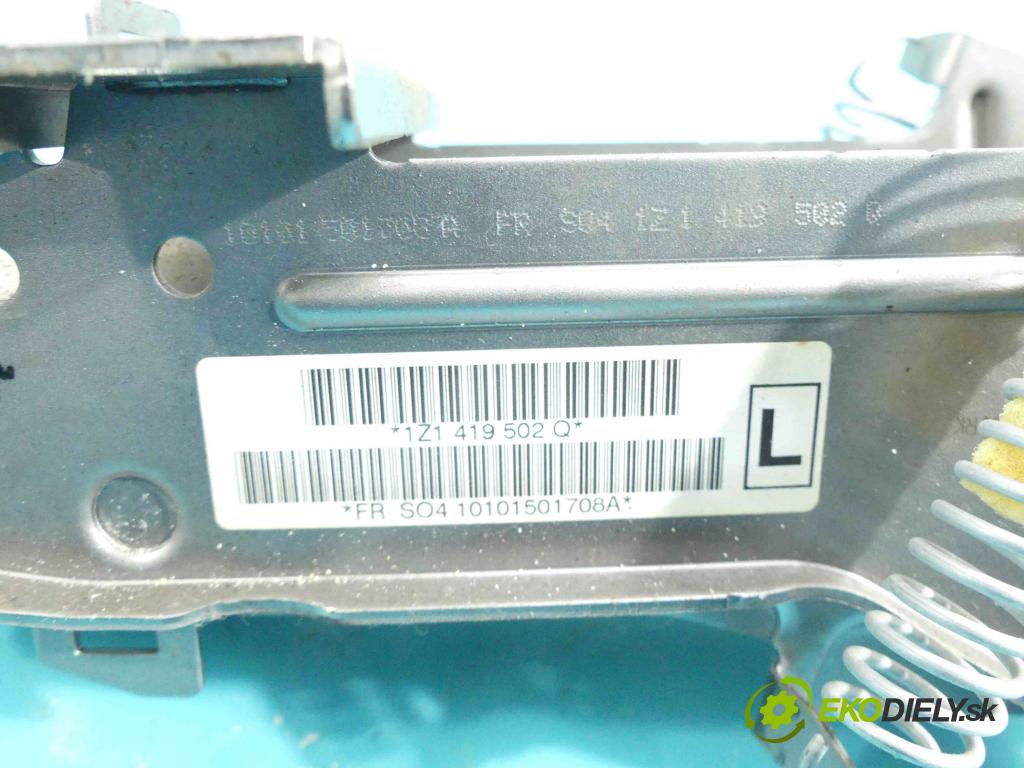 Skoda Superb II 2008-2015 2.0 tdi (CFFB): 140 HP automatic 103 kW 1968 cm3 4- Sloupec: volant 1Z1419502Q (Tyče riadenia (volantu))