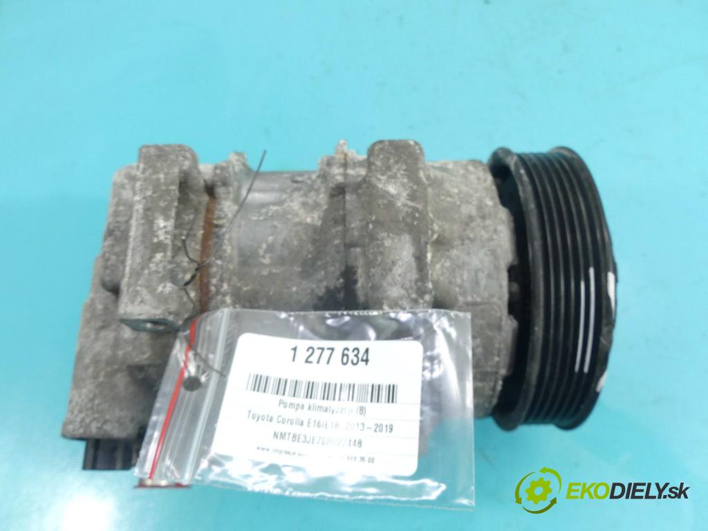 Toyota Corolla E16/E18  2013-2019 1.6 16v 132  HP manual 97 kW 1598 cm3 4- čerpadlo klimatizácie 447280-6581