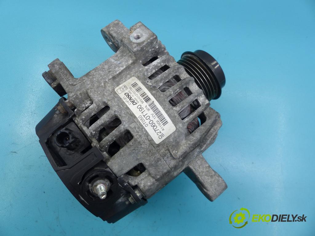 Toyota Corolla E16/E18  2013-2019 1.6 16v 132 hp manual 97 kW 1598 cm3 4- Alternator 27060-0T190 (Alternátory)