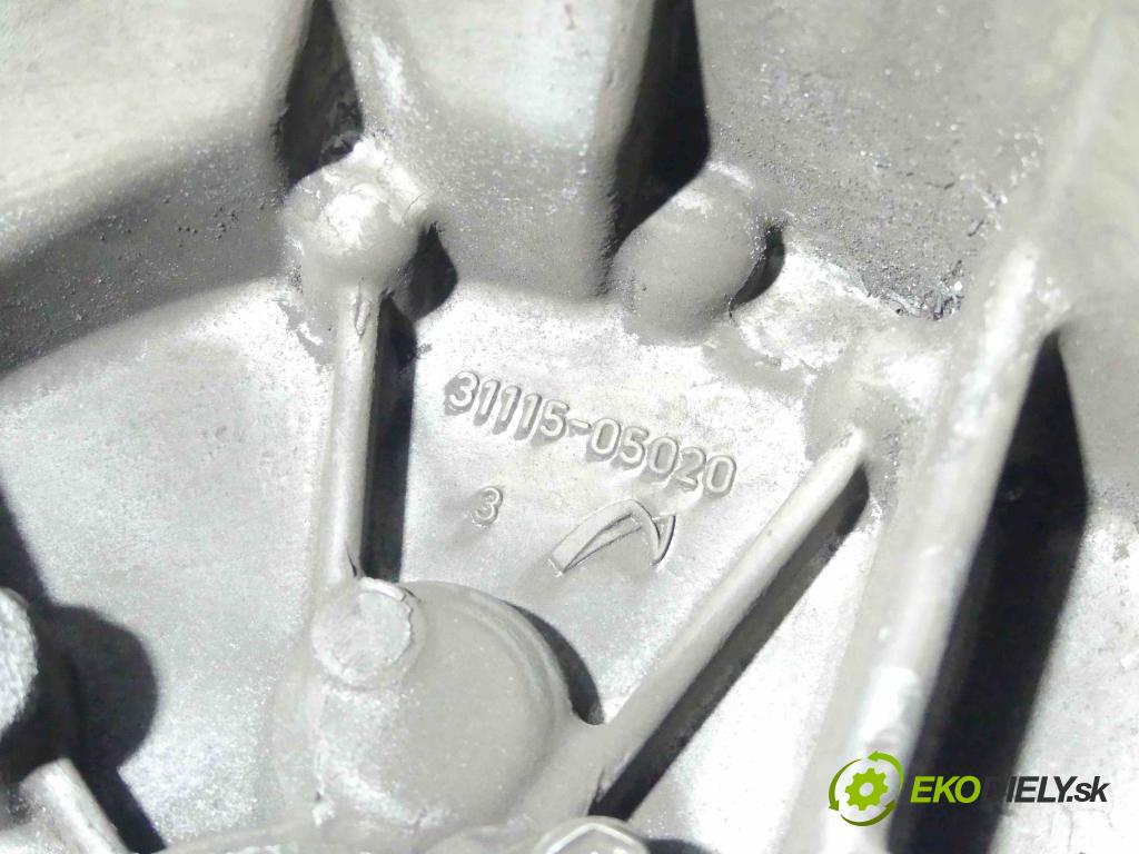 Toyota Corolla E16/E18  2013-2019 1.6 16v 132  HP manual 97 kW 1598 cm3 4- prevodovka stupeň,rýchlosť manual 31115-05020