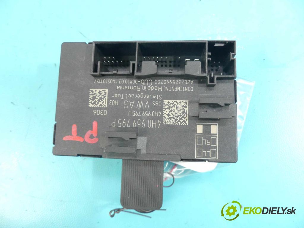 Porsche Panamera I 970 2009-2016 3.0 V6 420 hp automatic 309 kW 2997 cm3 5- modul riadiaca jednotka 4H0959795P (Ostatné)